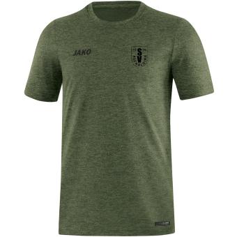 T-Shirt SV Ascholding Premium Basic khaki meliert | L