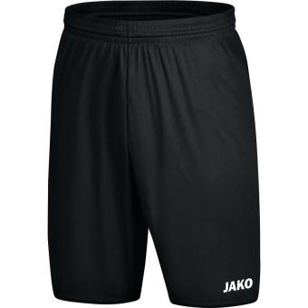 Sporthose Manchester 2.0 mit JAKO Logo, ohne Innenslip SpVgg Röhrmoos schwarz | M