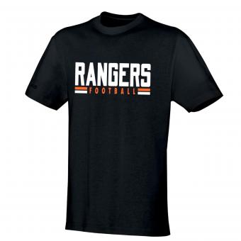 T-Shirt Team Rangers Football schwarz | 3XL