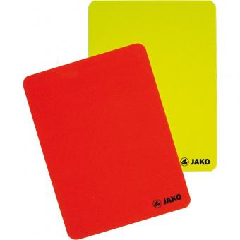Karten-Set  Schiedsrichter rot/gelb | 0