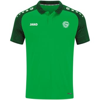 Polo Performance TSV München-Großhadern soft green/schwarz | XL