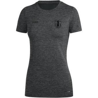 T-Shirt SV Ascholding Premium Basic anthrazit meliert | 44